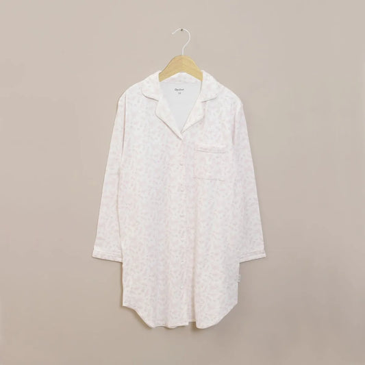 Pijama Mujer Camison Largo Blanco