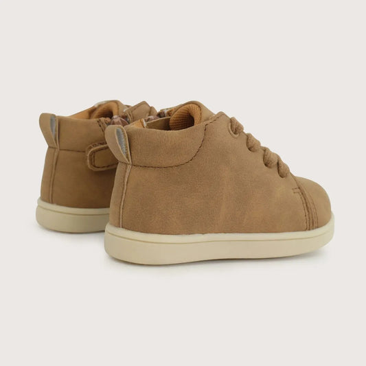 Zapato Niño Primeros Pasos Café