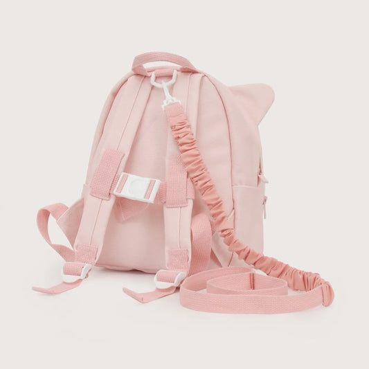 Mochila Rosada Jardín Niña