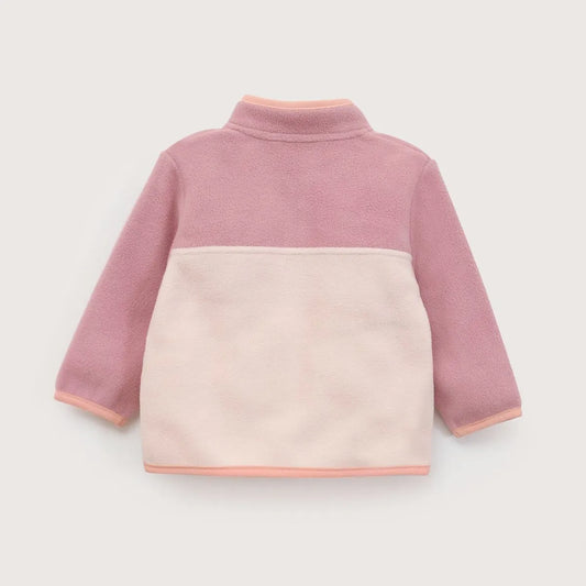 Poleron Infant Niña Rosa Viejo