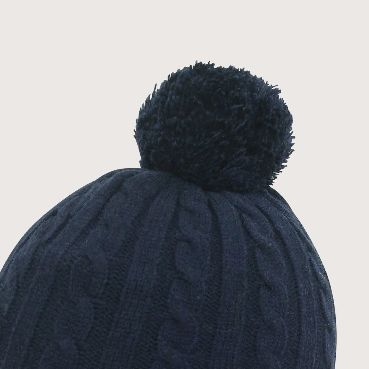 Gorro Bebe Invierno Azul Niño