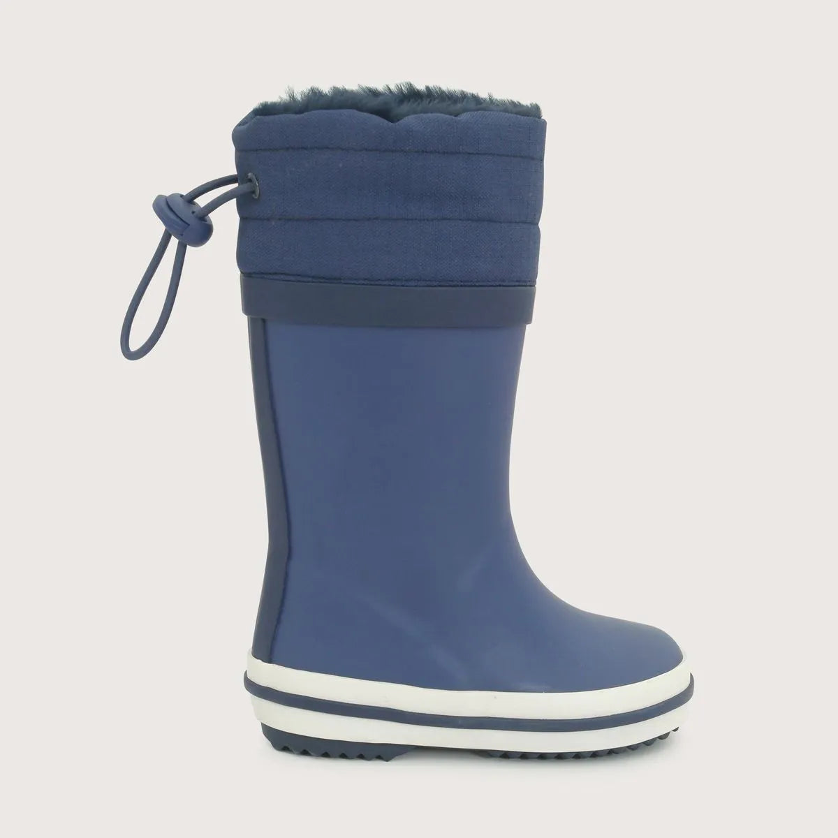 Bota de Agua Abrigada Interior Fur Azul Niño