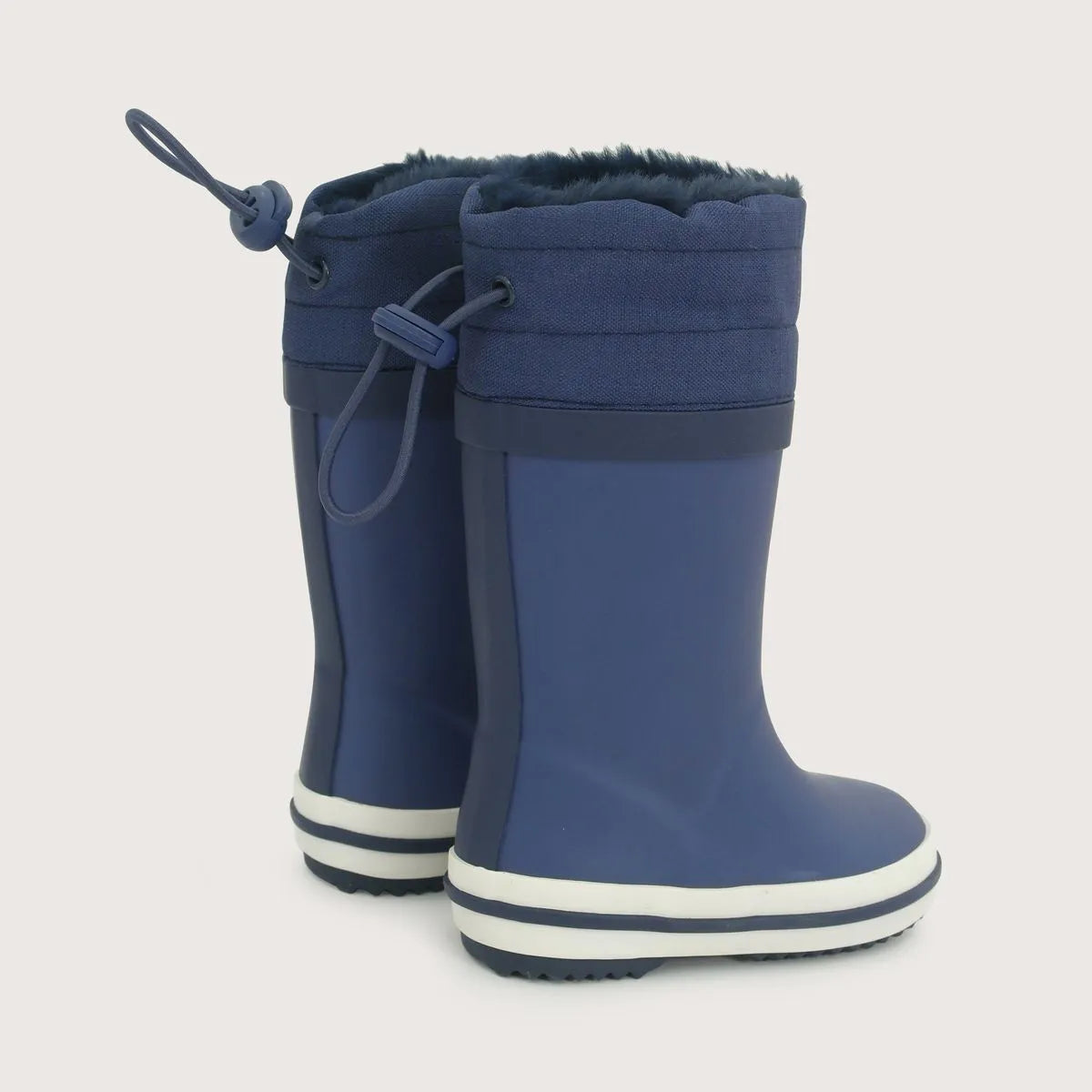 Bota de Agua Abrigada Interior Fur Azul Niño