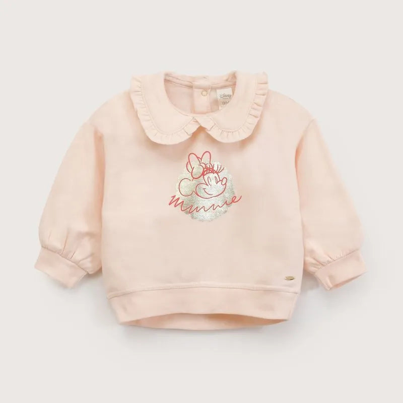 Poleron Niña Rosado Disney