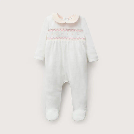 Oso Plush Bebe Niña Blanco