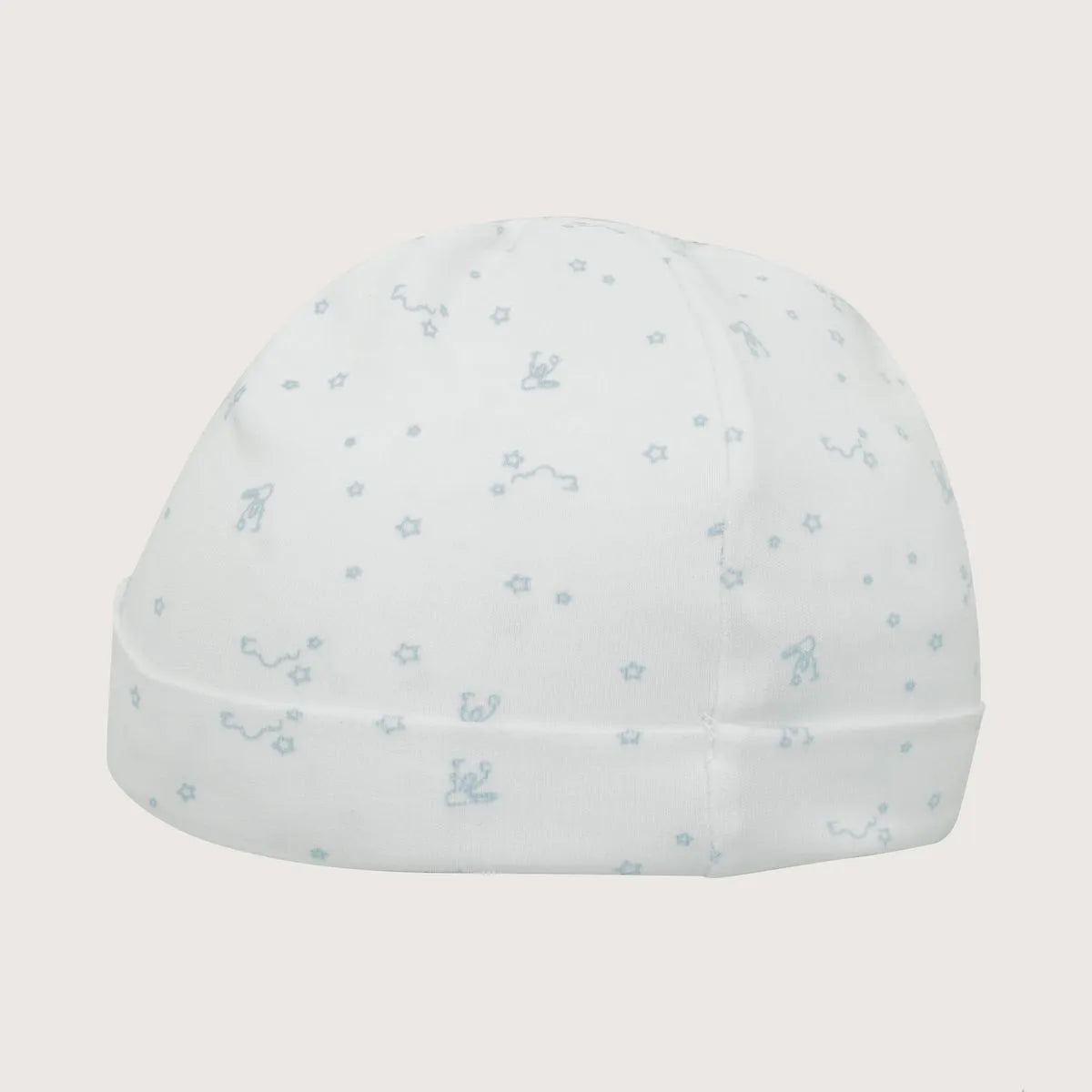 Pack 2 Gorro Ajuar Celeste Bebé Niño
