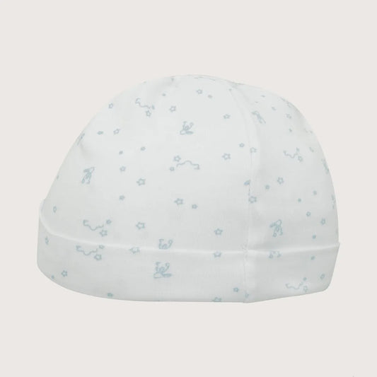 Pack 2 Gorro Ajuar Celeste Bebé Niño