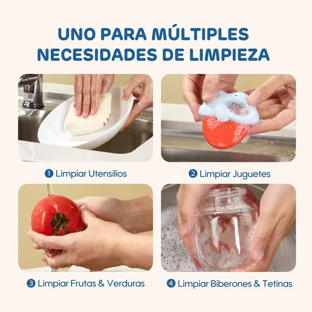Limpiador de Frutas - Verduras y Mamaderas Aiwibi 480 ml