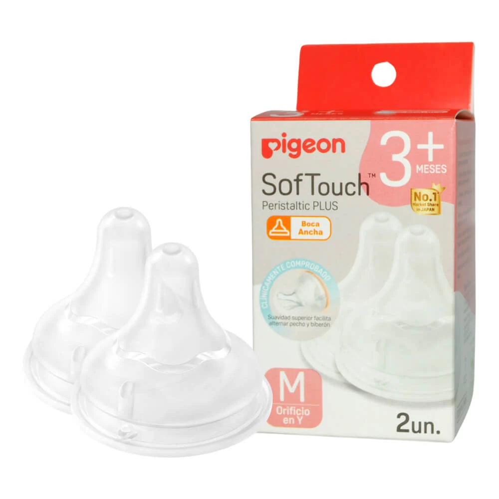 Tetina Repuesto Softouch Pigeon M 2 Unids
