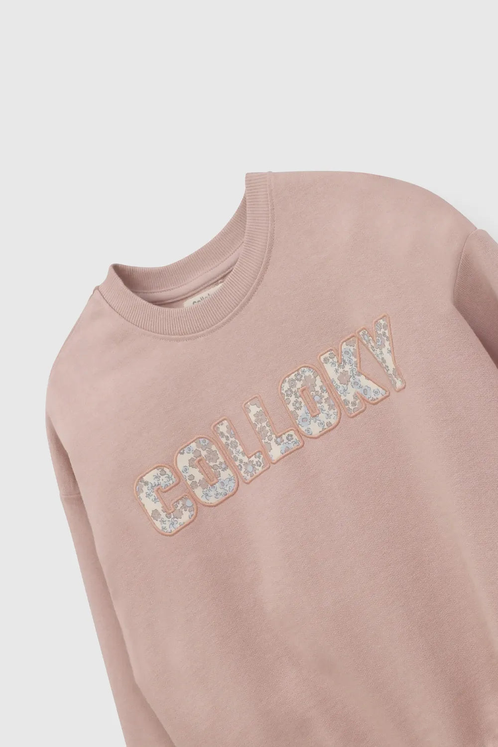 Polerón Estampado Niña Rosado