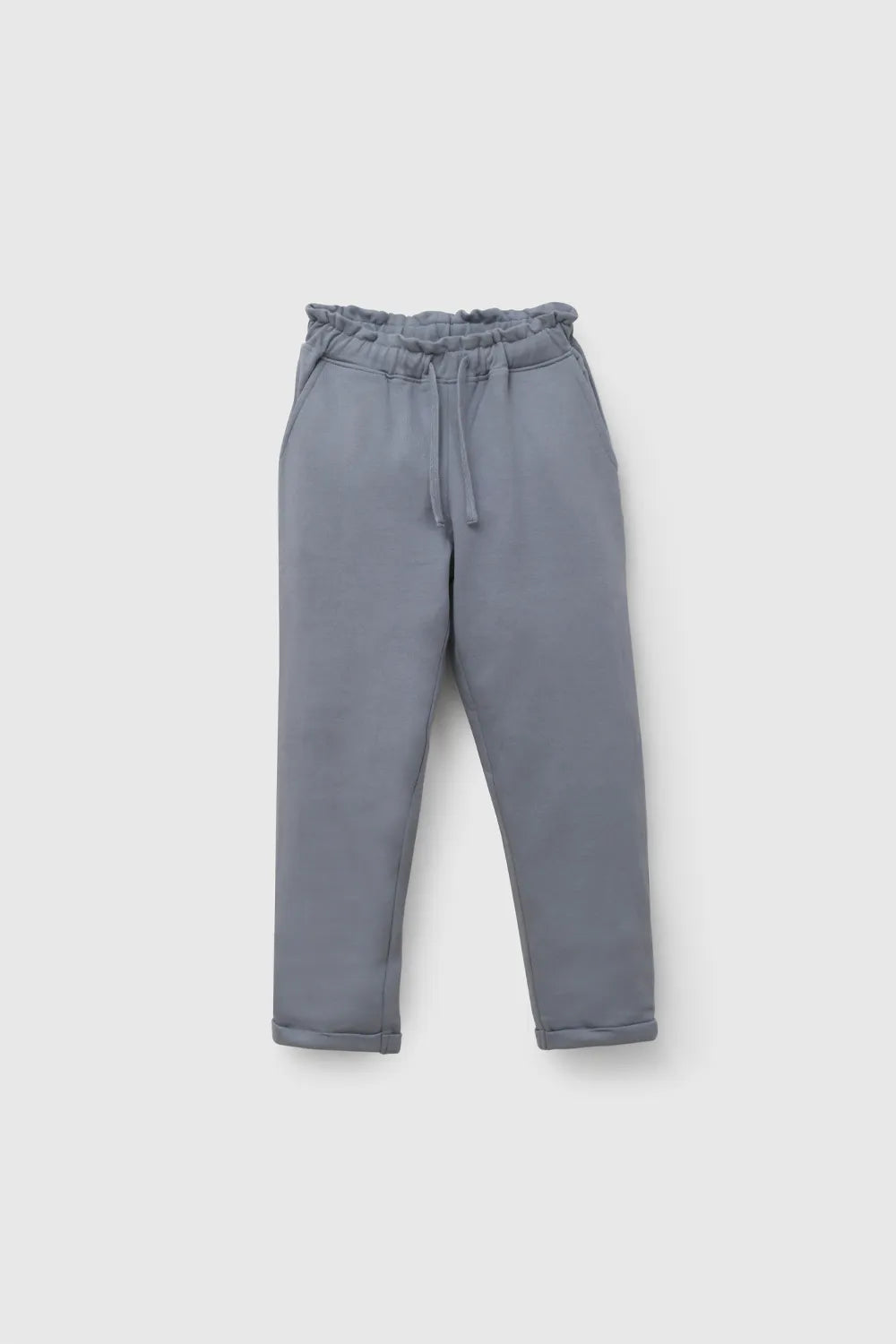 Pantalón buzo niña celeste