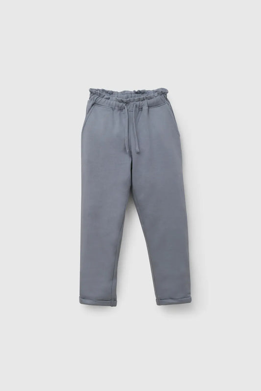 Pantalón buzo niña celeste