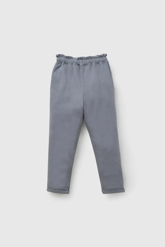 Pantalón buzo niña celeste