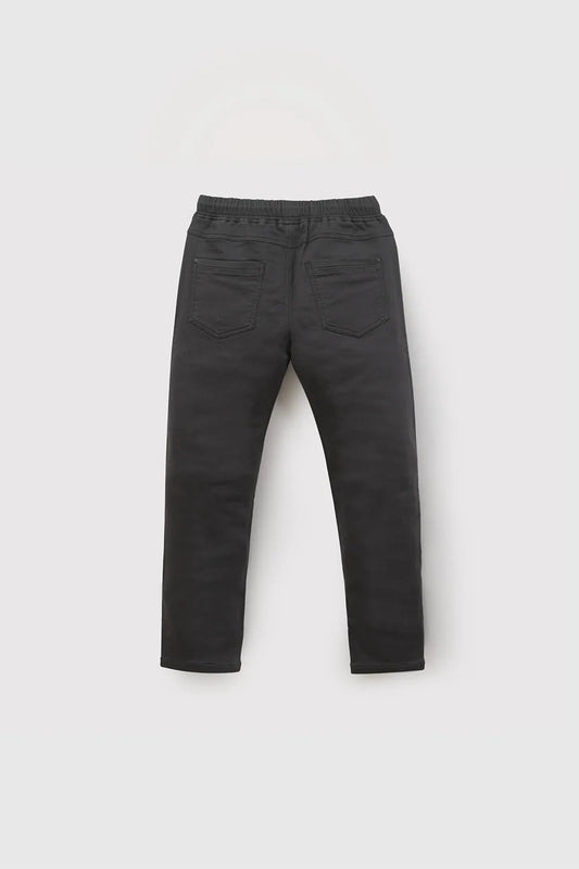 Pantalón gabardina niño gris