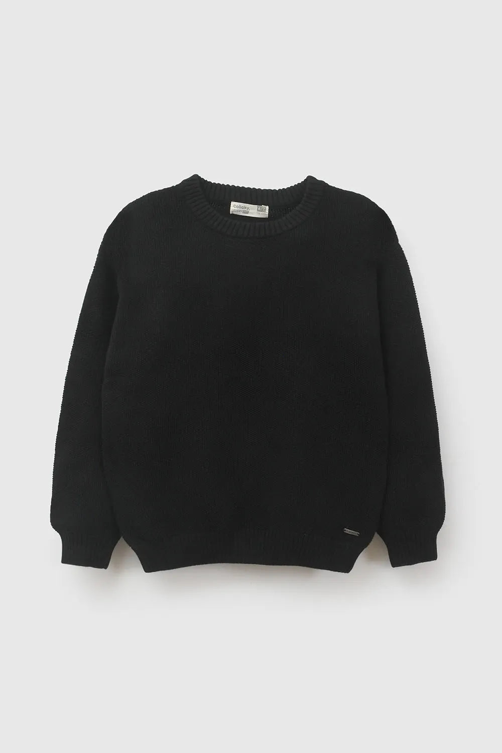 Sweater tejido niño negro
