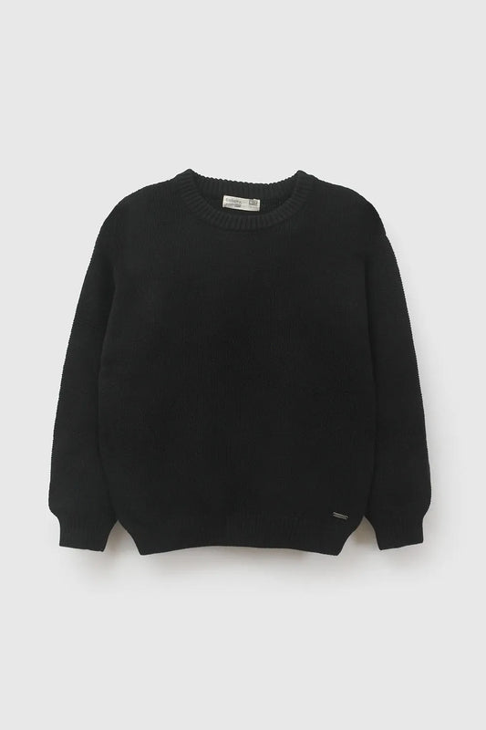 Sweater tejido niño negro