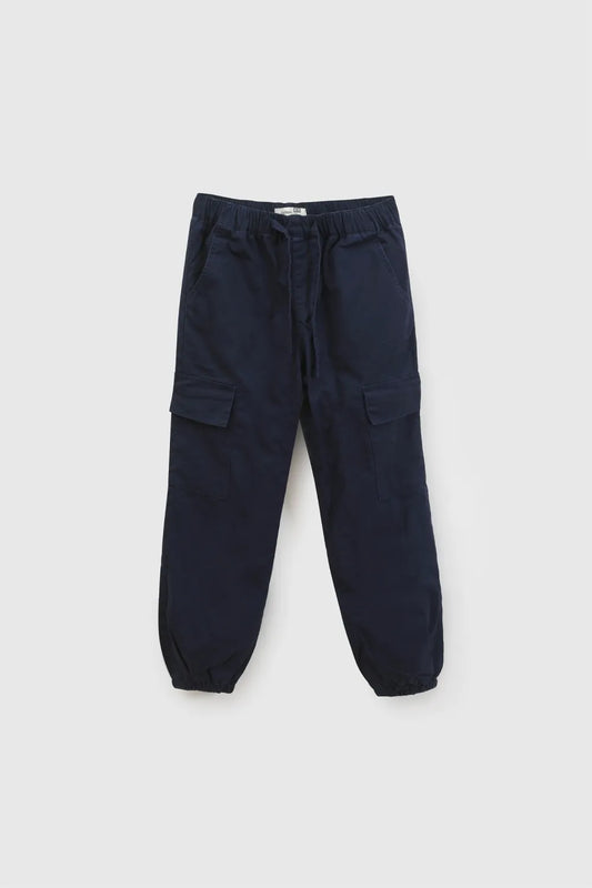 Pantalón jogger cargo niño Azul