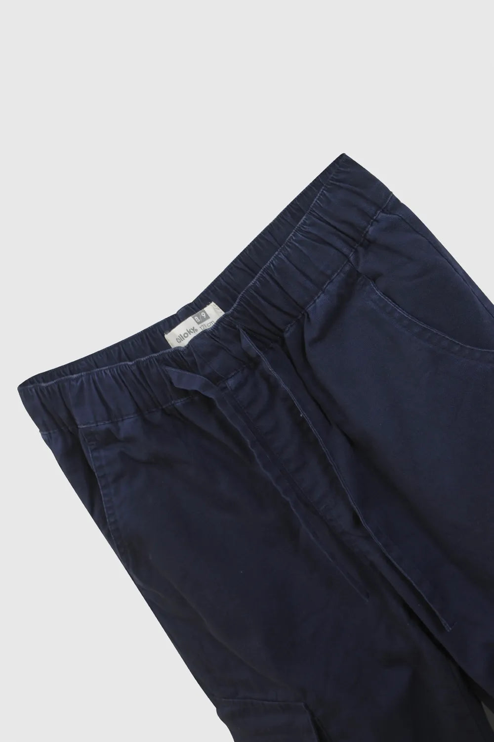 Pantalón jogger cargo niño Azul