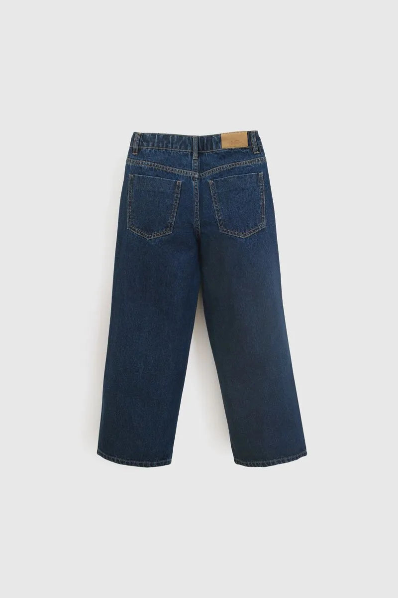 Jeans Culotte Cortes Niña