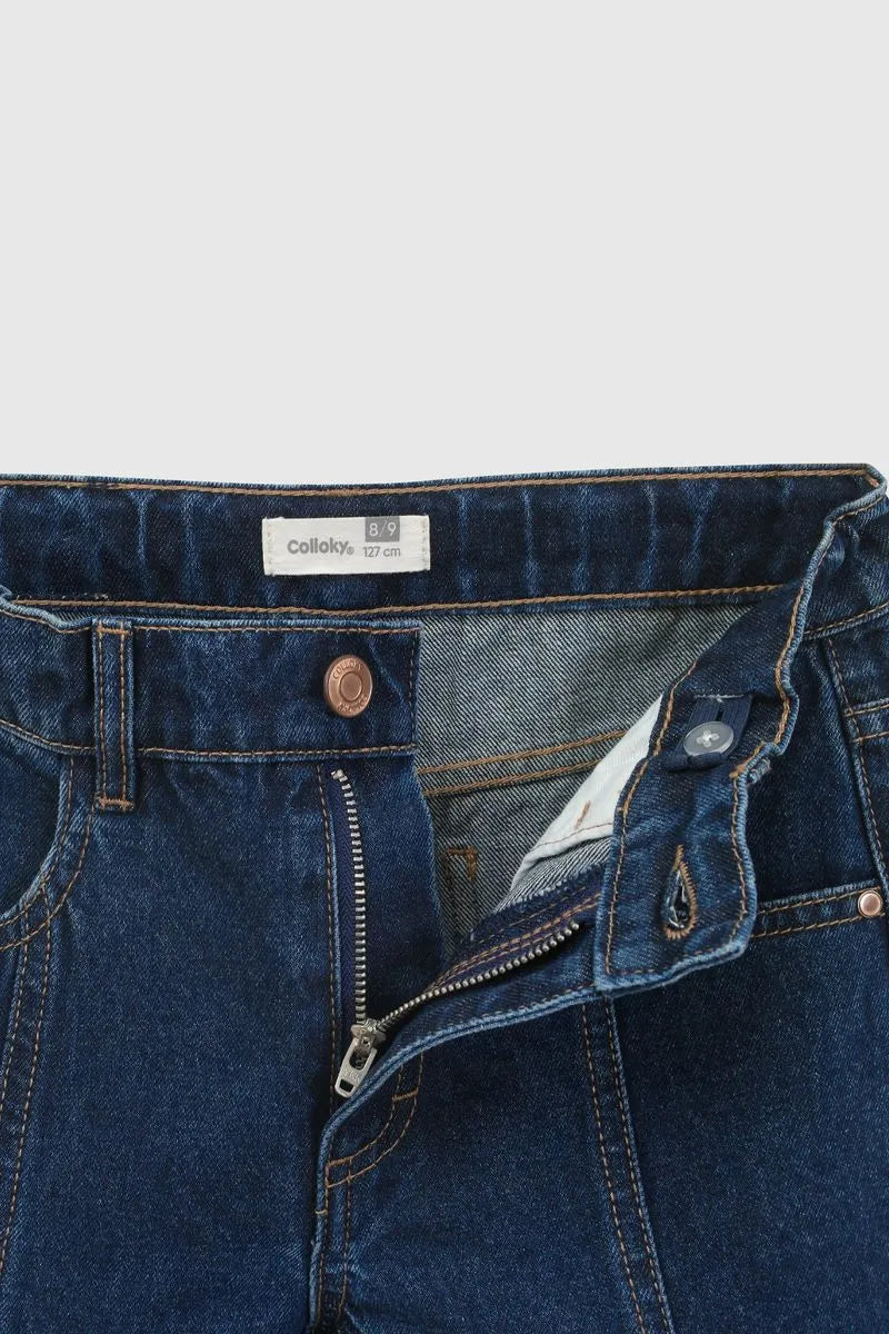 Jeans Culotte Cortes Niña