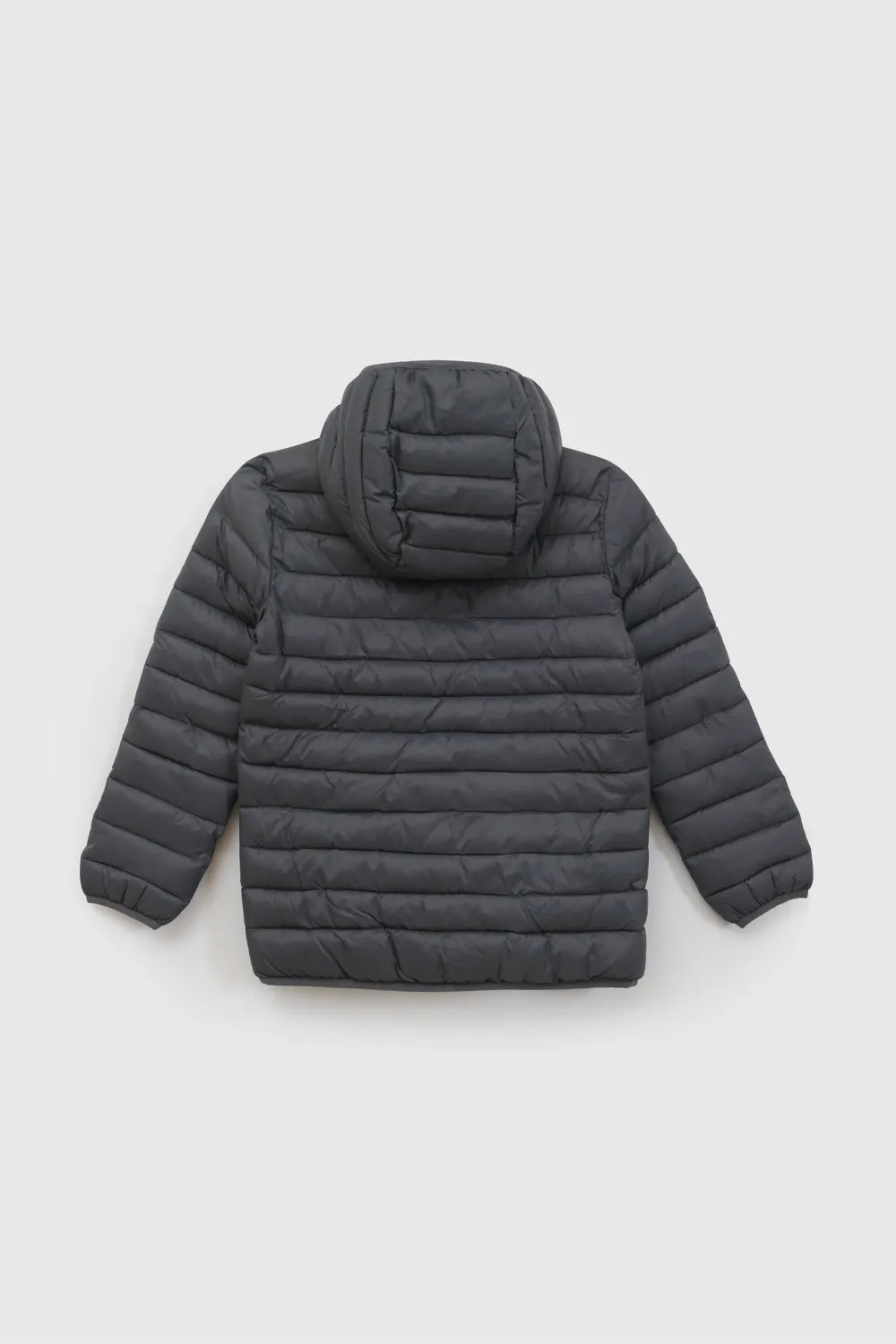 Parka con Cierre Niño Gris