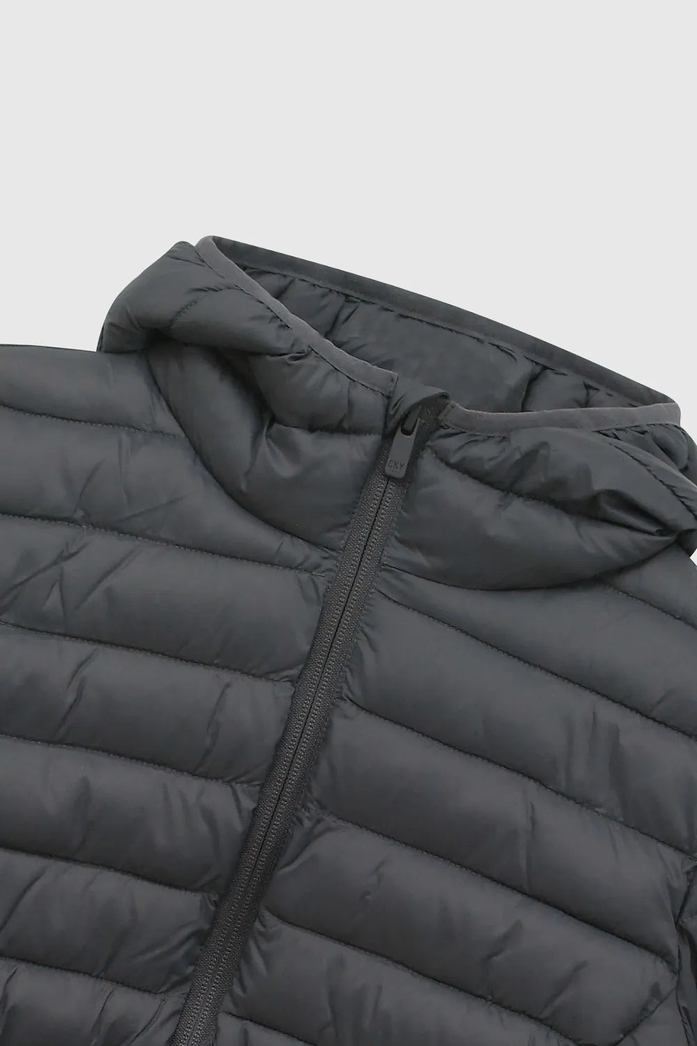 Parka con Cierre Niño Gris