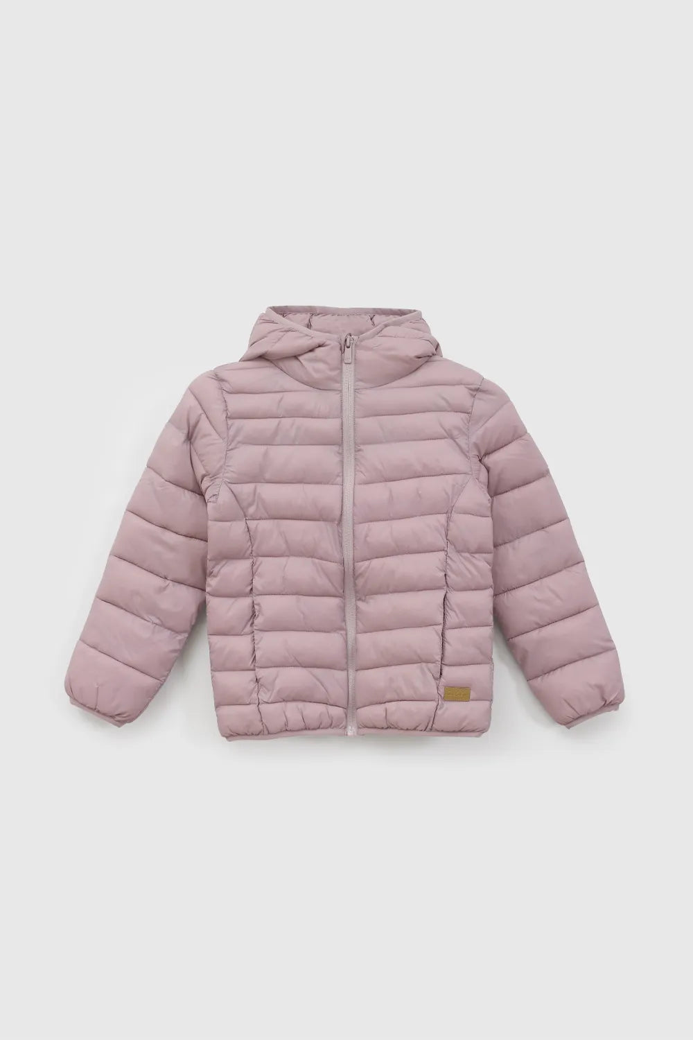 Parka niña morada