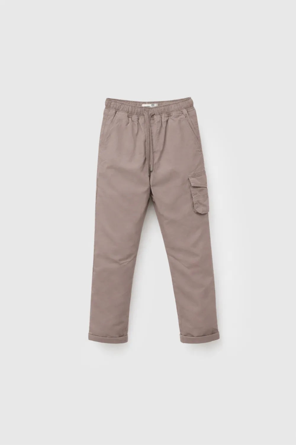 Pantalón Cargo Niño Café