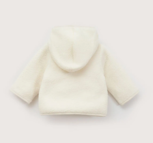 Chaqueta Bebe Unisex Blanco