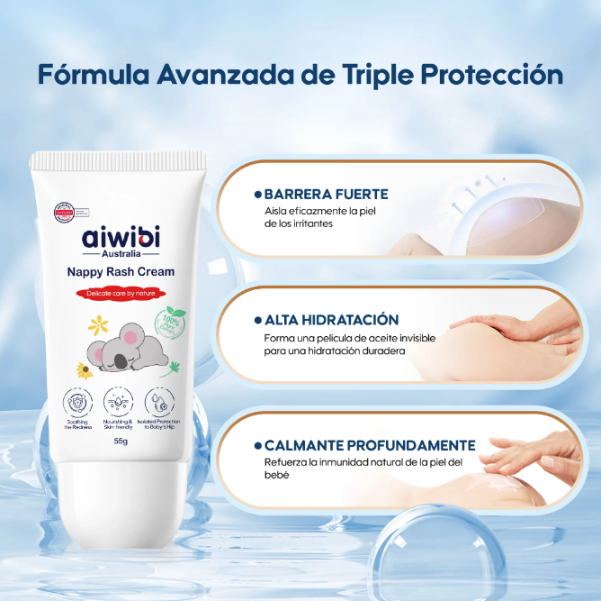 Crema para Irritaciones por Pañal Aiwibi 55 Gr