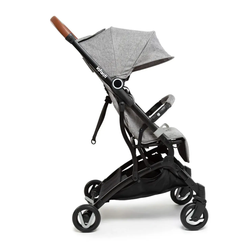Coche de Paseo Compacto Infanti Lucca Grey – 0 a 4 Años