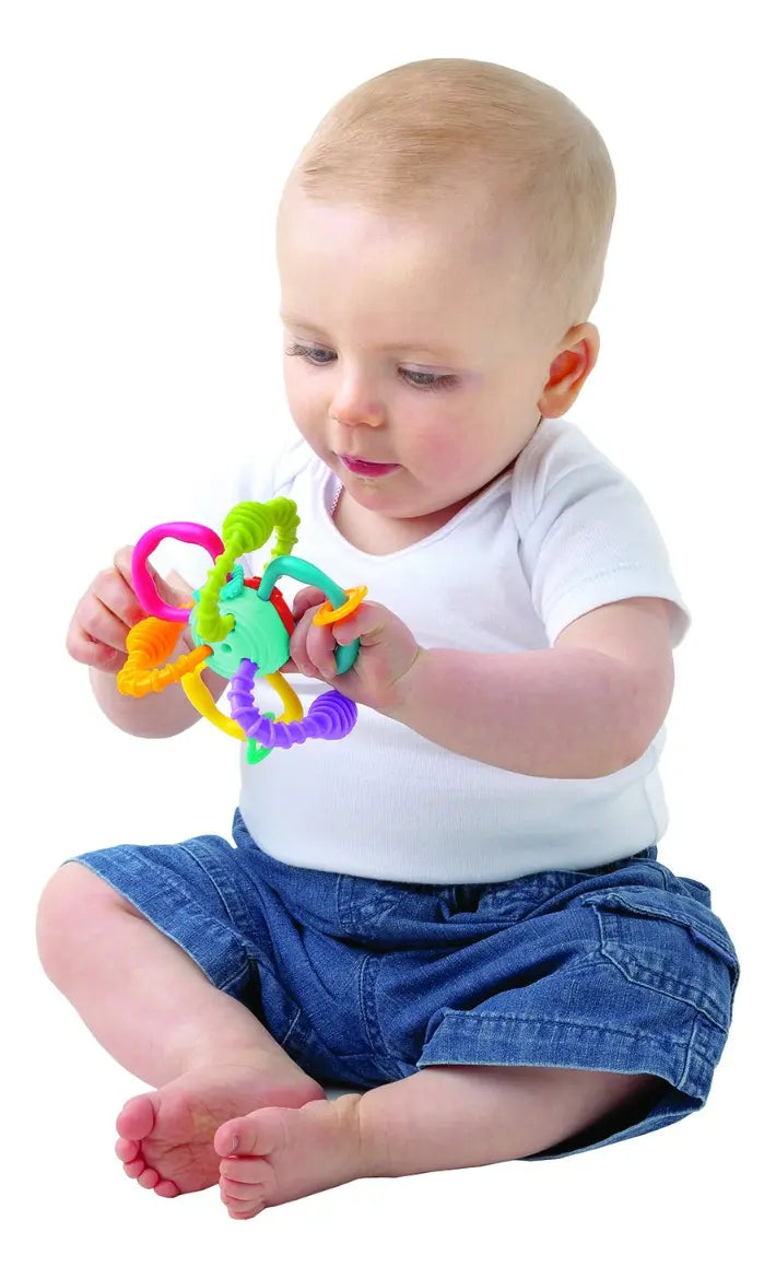 Sonajero Mordedor Bend & Twist Playgro Multicolor Twist