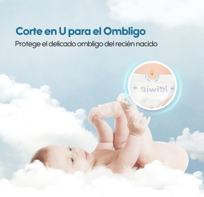 1 Paquete de Pañal para Bebés Premium - Recién Nacido - 22 unidades - 2 a 5 kg