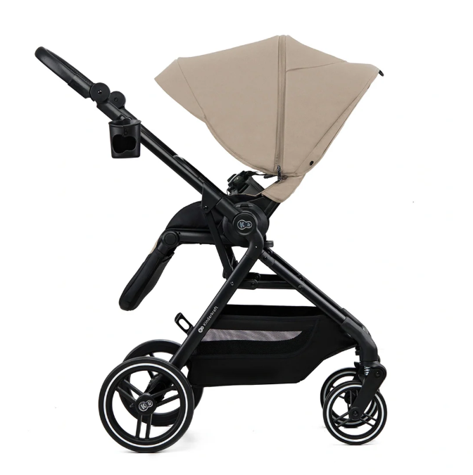 Coche Cuna 2 en 1 Kinderkraft YOXI 2 con Moisés y Asiento Reversible