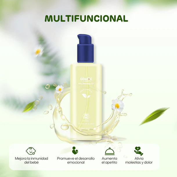 Aceite de Bebé para Masajes Relajantes 200 ml
