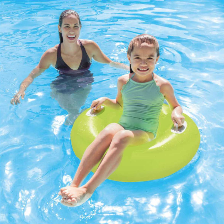 Flotador Inflable Redondo con Sujetadores 76 cm