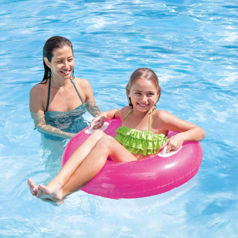 Flotador Inflable Redondo con Sujetadores 76 cm