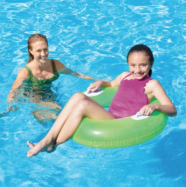 Flotador Inflable Redondo con Sujetadores 76 cm