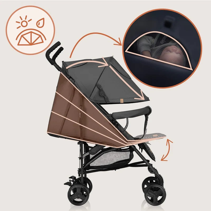 Coche Paraguas Lionelo Elia – Plegable y Liviano 7 kg