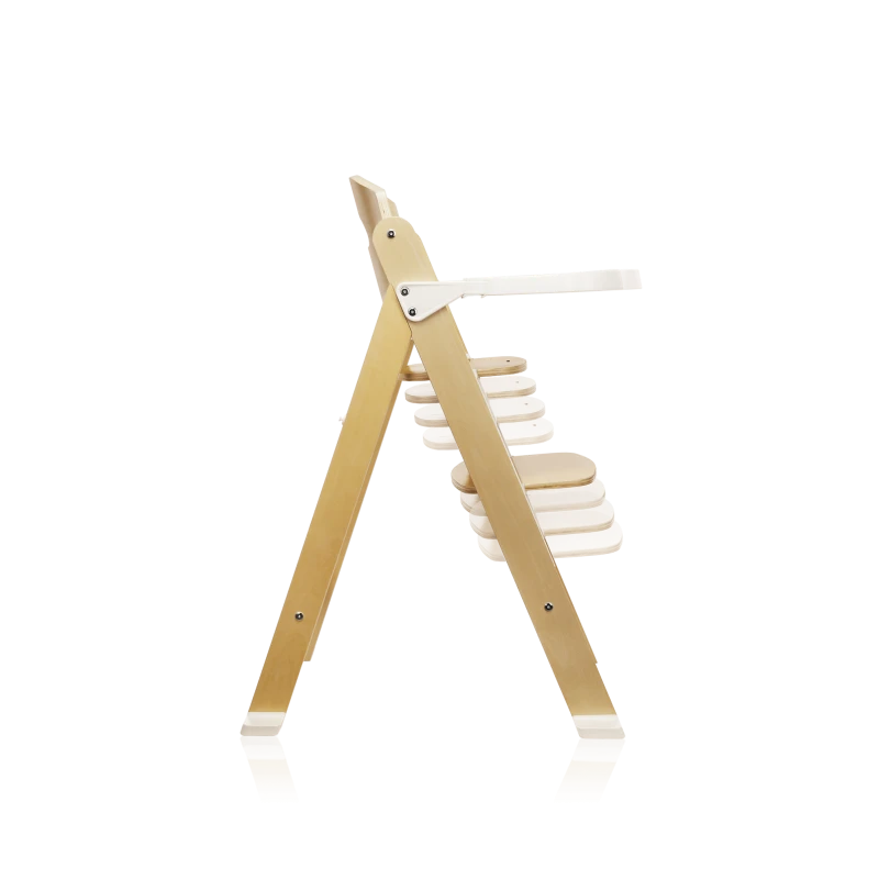 Silla de Comer Lionelo Floris Blanco Natural