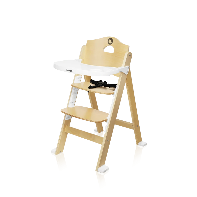 Silla de Comer Lionelo Floris Blanco Natural