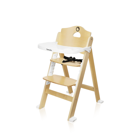Silla de Comer Lionelo Floris Blanco Natural