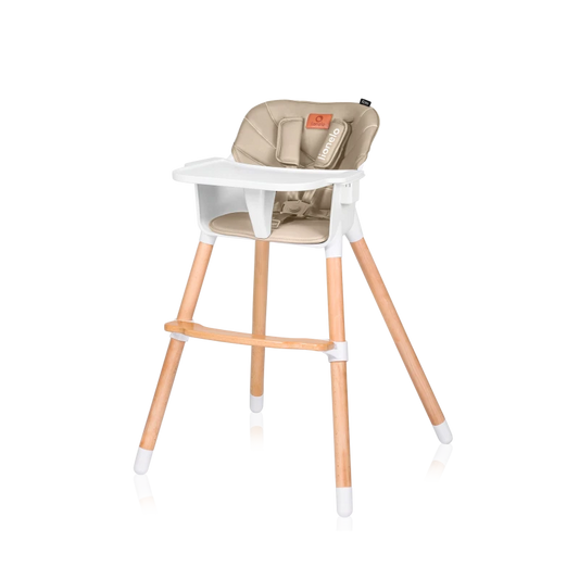 Silla de Comer Lionelo Koen Beige Sand