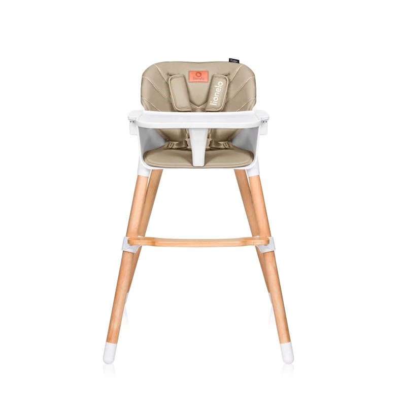 Silla de Comer Lionelo Koen Beige Sand