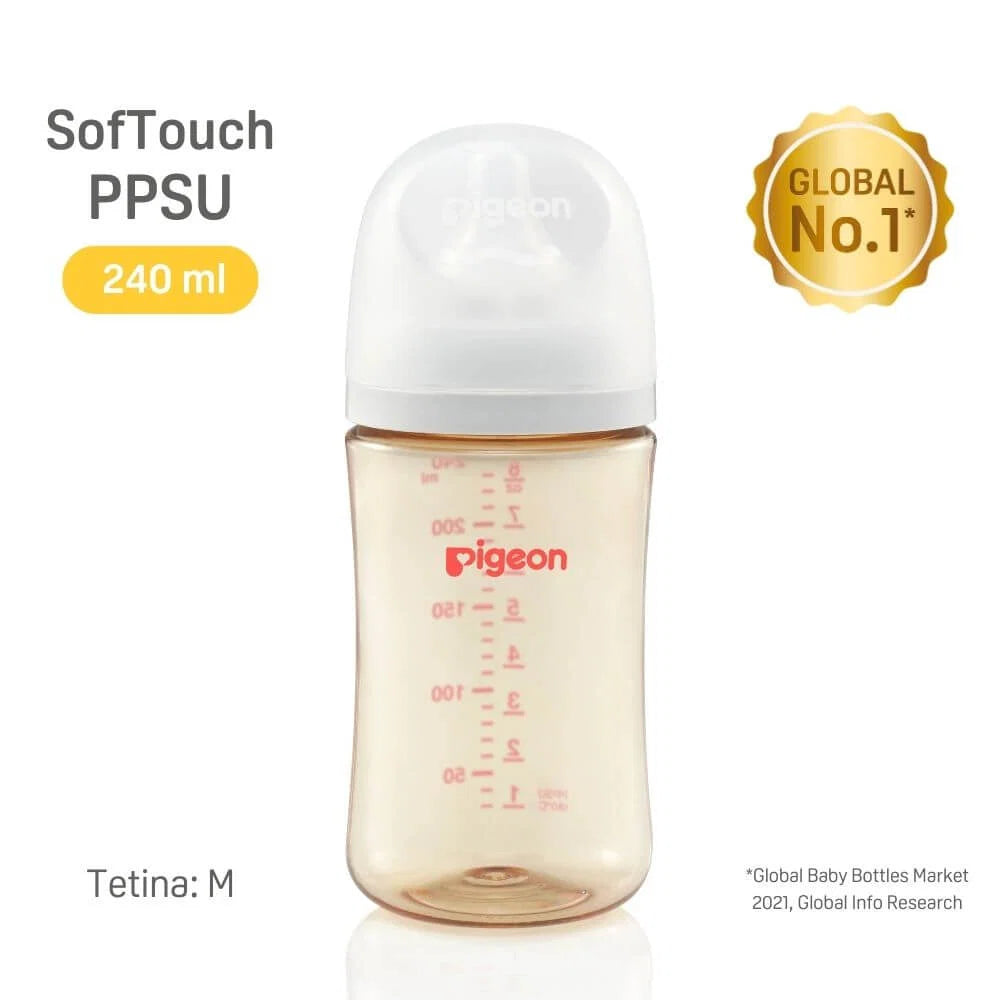 Mamadera PPSU Softouch Pigeon 240ml