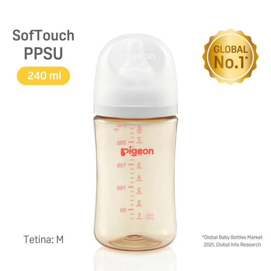 Mamadera PPSU Softouch Pigeon 240ml