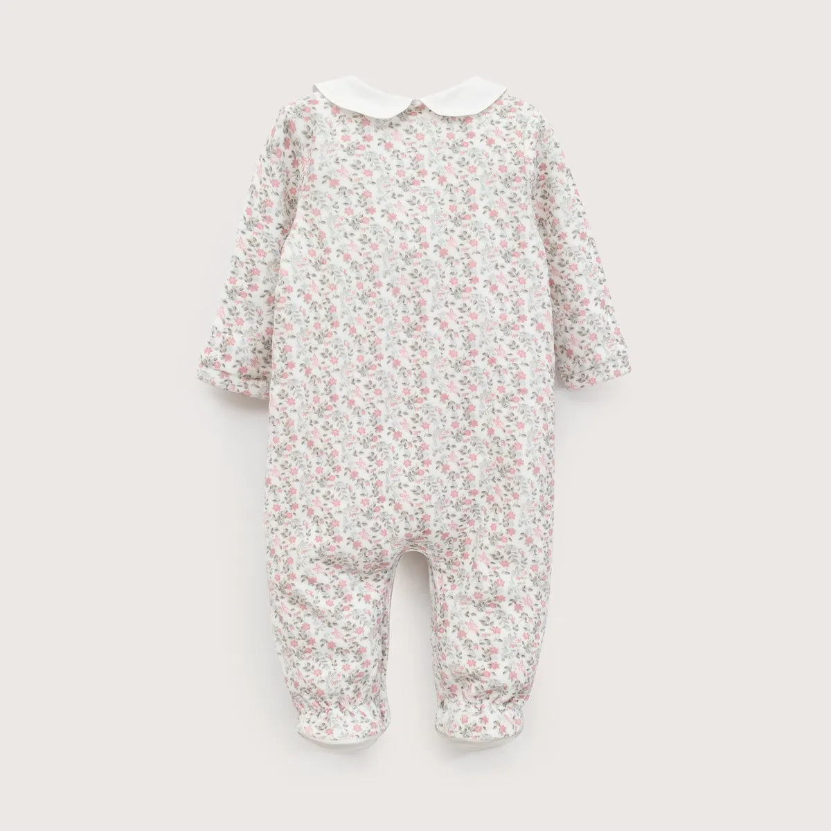Oso Plush Bebe Niña Estampado Rosado