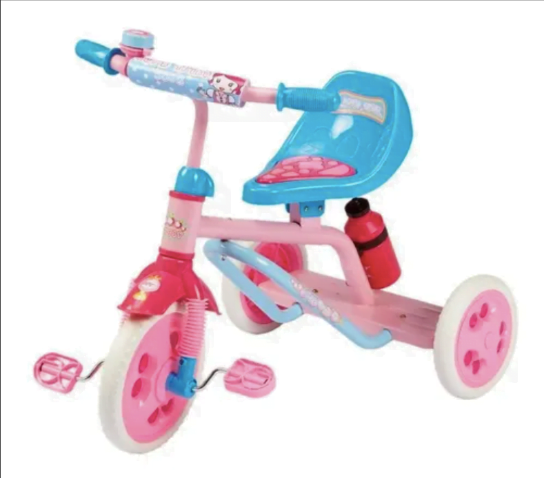 TRICICLO CON DECK ROSADO 1 TRICICLO CON DECK ROSADO