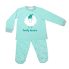 Pijama 2 Piezas Con Patitas Franela Niño Infanti