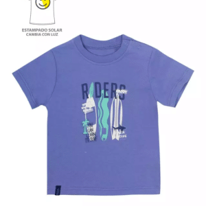Polera Bebé Niño Estampado Solar